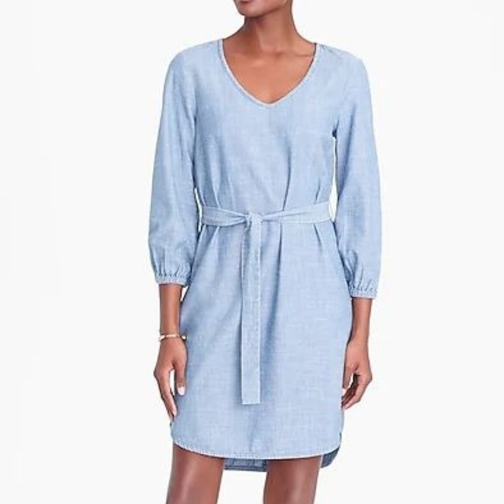 J Crew Chambray Dress